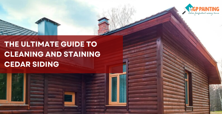 Cleaning and Staining Cedar Siding